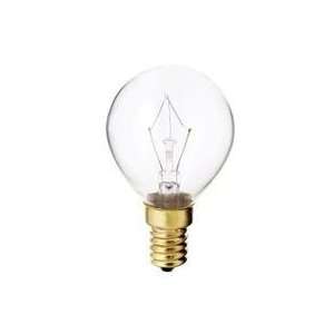  25G14 E14 25W G14 E14 BASE GLOBE CLEAR 120V Light Bulb 