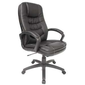  High Back Leather Executive Chair KLA183: Office Products