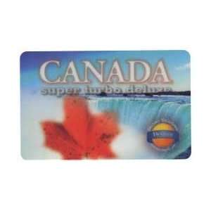 Collectible Phone Card: 3000u Canada Super Turbo Deluxe Member: Niagra 