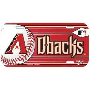  MLB Arizona Diamondbacks License Plate: Sports & Outdoors