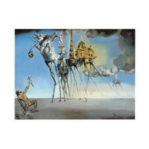   of St. Anthony, c.1946 by Salvador Dali 28x20
