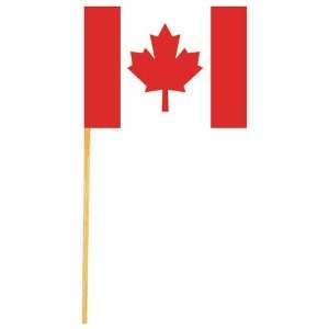  Canadian Flag Toothpicks   Package of 50 Patio, Lawn 