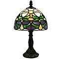 Tiffany style Bronze Cone Table Lamp  Overstock