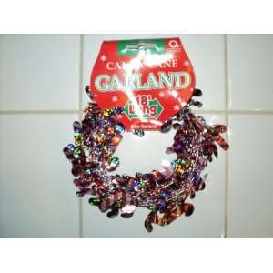 Candy Cane Garland 18 Ft Hologram Foil Party Supply Toys & Games