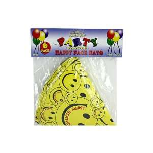  72 Packs of Happy Face birthday hats (set of 6 