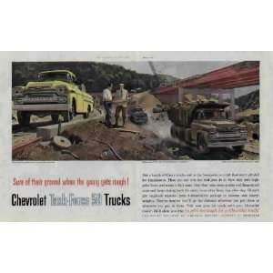 when the going gets rough! Chevrolet Task Force 59 Trucks! .. 1959 