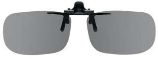 Tru Rec Lge Polarized Grey Clip on Flip up sunglasses  