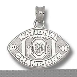 Ohio State Buckeyes 2006 BCS National Champions 1/2 Sterling Silver 