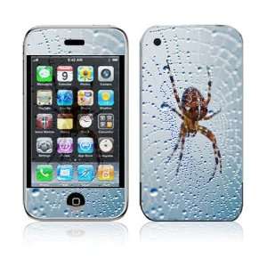   iPhone 2G Vinyl Decal Sticker Skin   Dewy Spider 