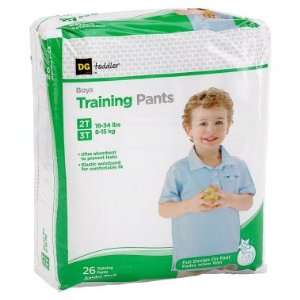    DG Toddler Boys Training Pants   Size 2T/3T   26 pack: Baby