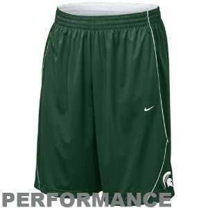  Nike Michigan State Spartans Green Pre Game Performance 