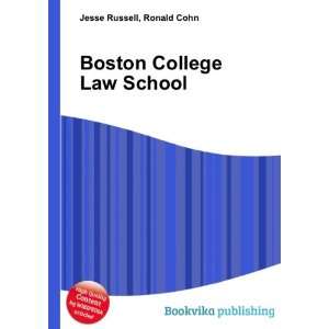  Boston College Law School Ronald Cohn Jesse Russell 