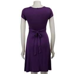 Tammy Mars Womens Short sleeve Empire Waist Dress  