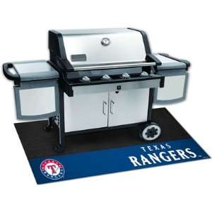  Texas Rangers BBQ Grill Mat Patio, Lawn & Garden