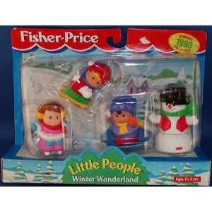   Fisher Price Little People Christmas Winter Wonderland: Toys & Games
