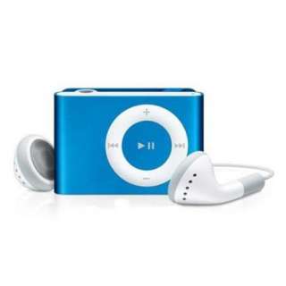 Metal Clip Mini MP3 Player support Up To 8GB TF/SD Card BLUE  