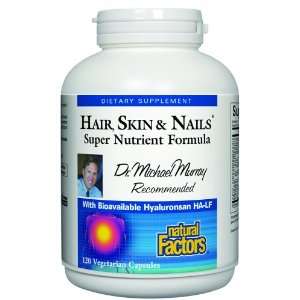 Natural Factors, Hair, Skin and Nails Super Nutrient Formula 120 