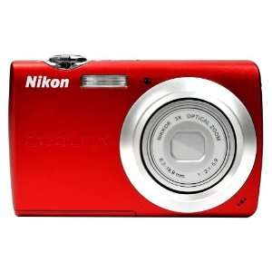  Nikon Coolpix S203 Digital Camera (Red)