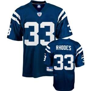  Dominic Rhodes Blue Reebok NFL Indianapolis Colts Kids 4 7 