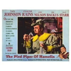  The Pied Piper of Hamelin   Movie Poster   11 x 17