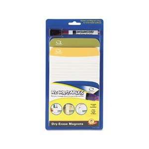 Quartet® ReWritables™ Dry Erase Quick List Magnets Two Pack  