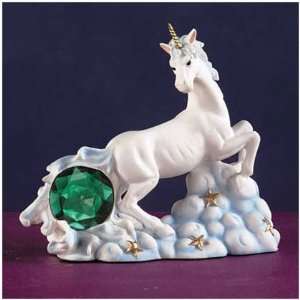 Birthstone Unicorn Figurine: Home & Kitchen