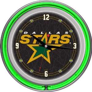  Best Quality NHL Dallas Stars Neon Clock   14 inch 