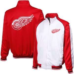   Red Wings White Red Loyalty Full Zip Track Jacket