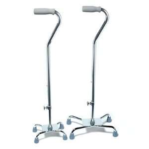   Cane   Narrow Base 8 x 6, height adjusts 29 38, weighs 1.7 lbs