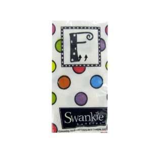  F Monogram Swankie Hankies Pocket Tissues jpseenterprises 