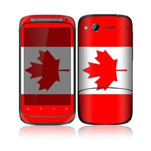  HTC Desire S Decal Skin   Canadian Flag 