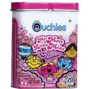 Ouchies Bandages Mr. Men and Little Miss 4 Girlz, 20 ct