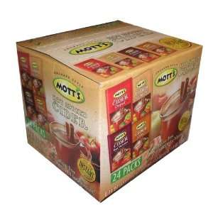 Motts Hot Spiced Apple Cider Gift Box, 24 packs:  Grocery 