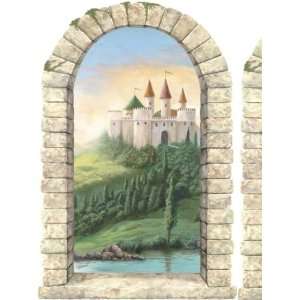   Castles in the Air Castle Window Set of 2 I2735PP