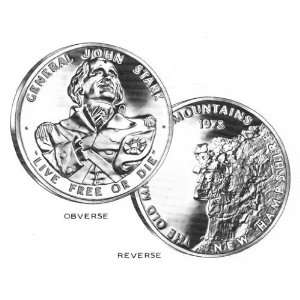    New Hampshire Bicentennial Medal   Sterling Silver 