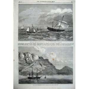  1867 Capture Slave Dhow Ship Lyra Madagascar Victoria 