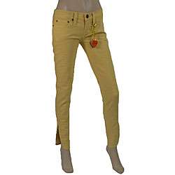 Dittos Womens Yellow Skinny Jeans  Overstock