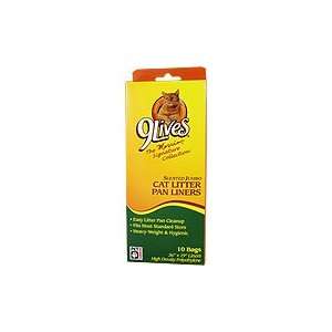  Jumbo Cat Litter Pan Liners   Easy Litter Pan Cleanup, 10 ct 
