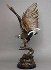 Eagle by Jules Moigniez Solid Bronze Collectible Sculpture Statue 