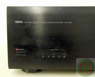 YAMAHA MX 830 520 WATT NATURAL SOUND STEREO POWER AMPLIFIER  