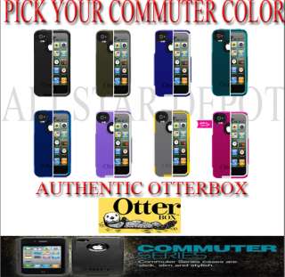 OTTERBOX COMMUTER SERIES CASE for iPhone 4s 4 BLACK BLUE PINK TEAL 
