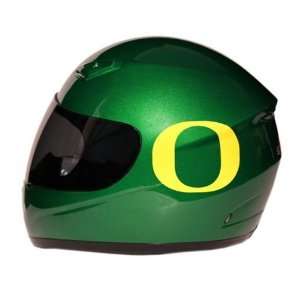 Oregon Ducks Full Face FanRider Helmet (Green):  Sports 