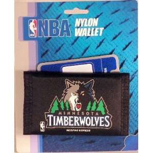  Minnesota Timberwolves Licensed Nylon Trifold Wallet 