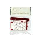 measures 2 x 4 colors white red materials synthetic card stock if