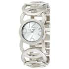 XOXO Womens XO5210 Silver Dial Silver tone Open Link Bracelet Watch