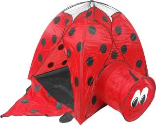 Kids Ladybug Toy Play House Tent And Tunnel Playhouse  