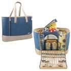 Picnic Time Picnic Basket Tote and Blanket 503 33 880 by Picnic Time