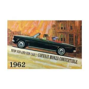    1962 CHEVROLET CORVAIR MONZA CONVERT Sales Brochure: Automotive