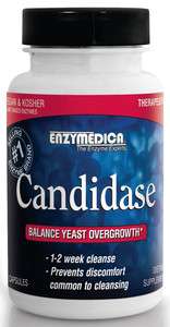 Candidase 84 Caps, Enzymedica, Manage Yeast Overgrowth 670480201411 