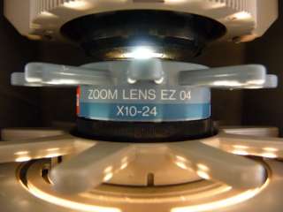   MICROFILM SCANNER W/ ROLL FICHE CARRIER 200 & ZOOM LENS X10 24  